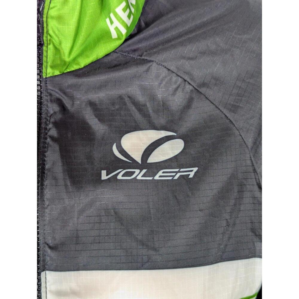 Voler Cycling Jacket Womens Sz MedLong Sleeve Vented Mesh 2-Way Zip - Picture 2 of 8